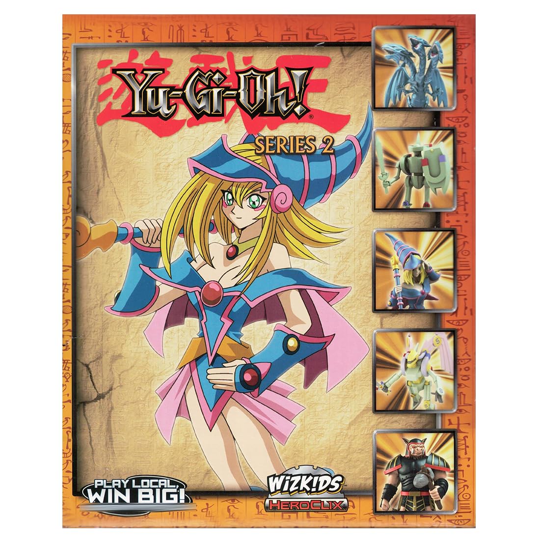 新品未開封 遊戯王 HeroClix Series 2 5パック Boneco Yu-Gi-Oh. Heroclix: Series 2 Booster Pack Sortido Suika
