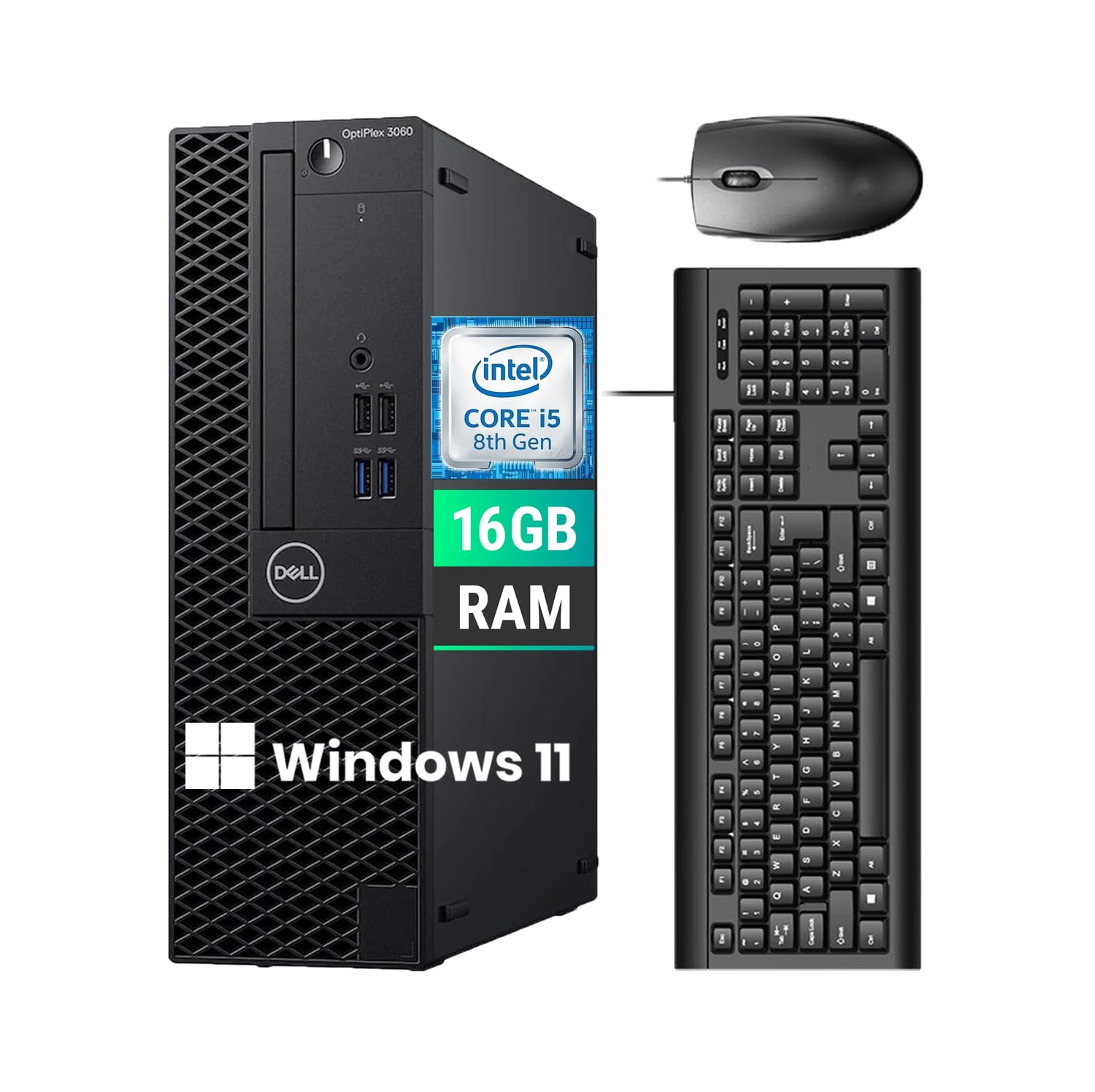 Amazon.com: Dell OptiPlex 3060 SFF Desktop PC Computer, Intel Core