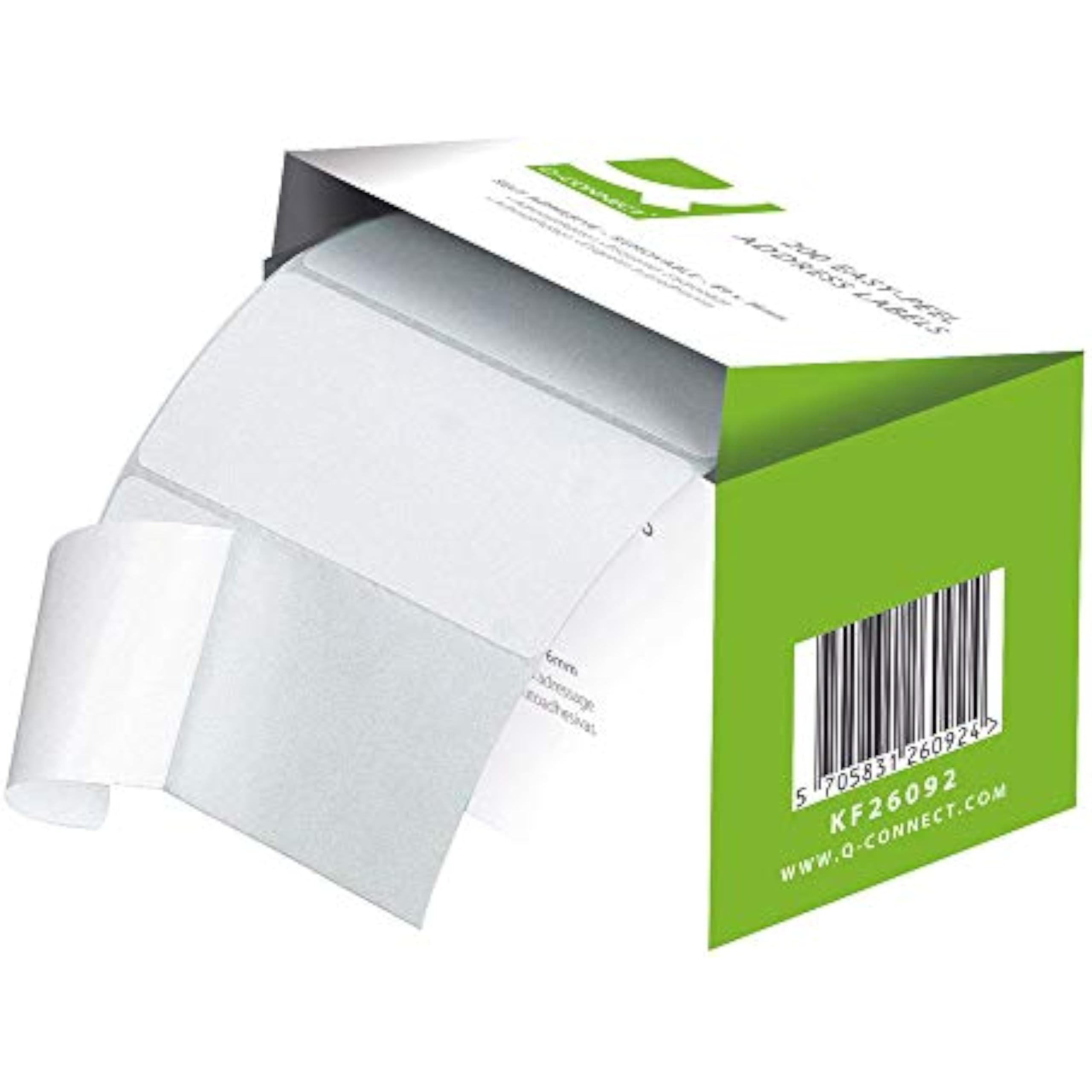 Q-Connect 2 X Easi Peel Address Label - Roll of 200