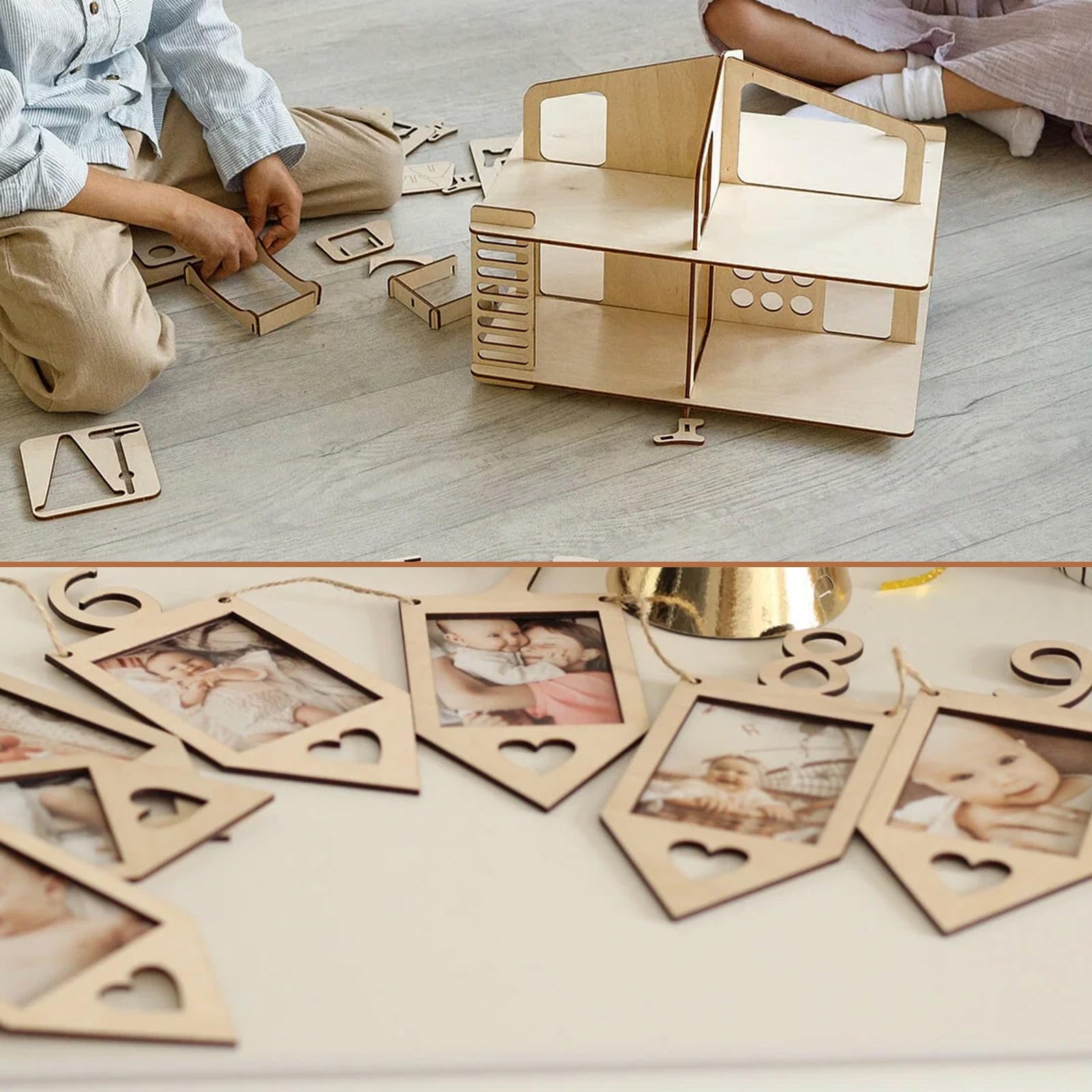 16 placas de madera MDF A4, 300 x 210 x 3 mm, tablero de madera contrachapada DIN A4, placas de madera contrachapada para manualidades, madera contrachapada de álamo de 3 mm, tablero de