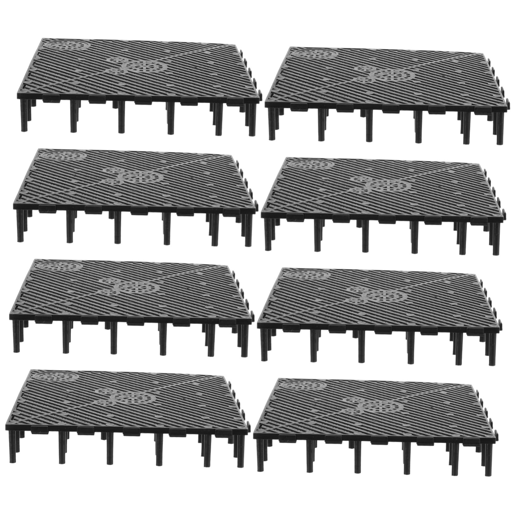 PVC Aquarium Bodenfilterplatte 20 Stück Robustes PVC Spleißbare Filterplatten Für Effiziente Wasserfiltration Im Fischtank Für Drachenfische Und Meerwasser Aquarien