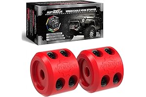 AUTMATCH Winch Cable Hook Stopper: The Ultimate Solution for Zipline Safety and Rope Protection