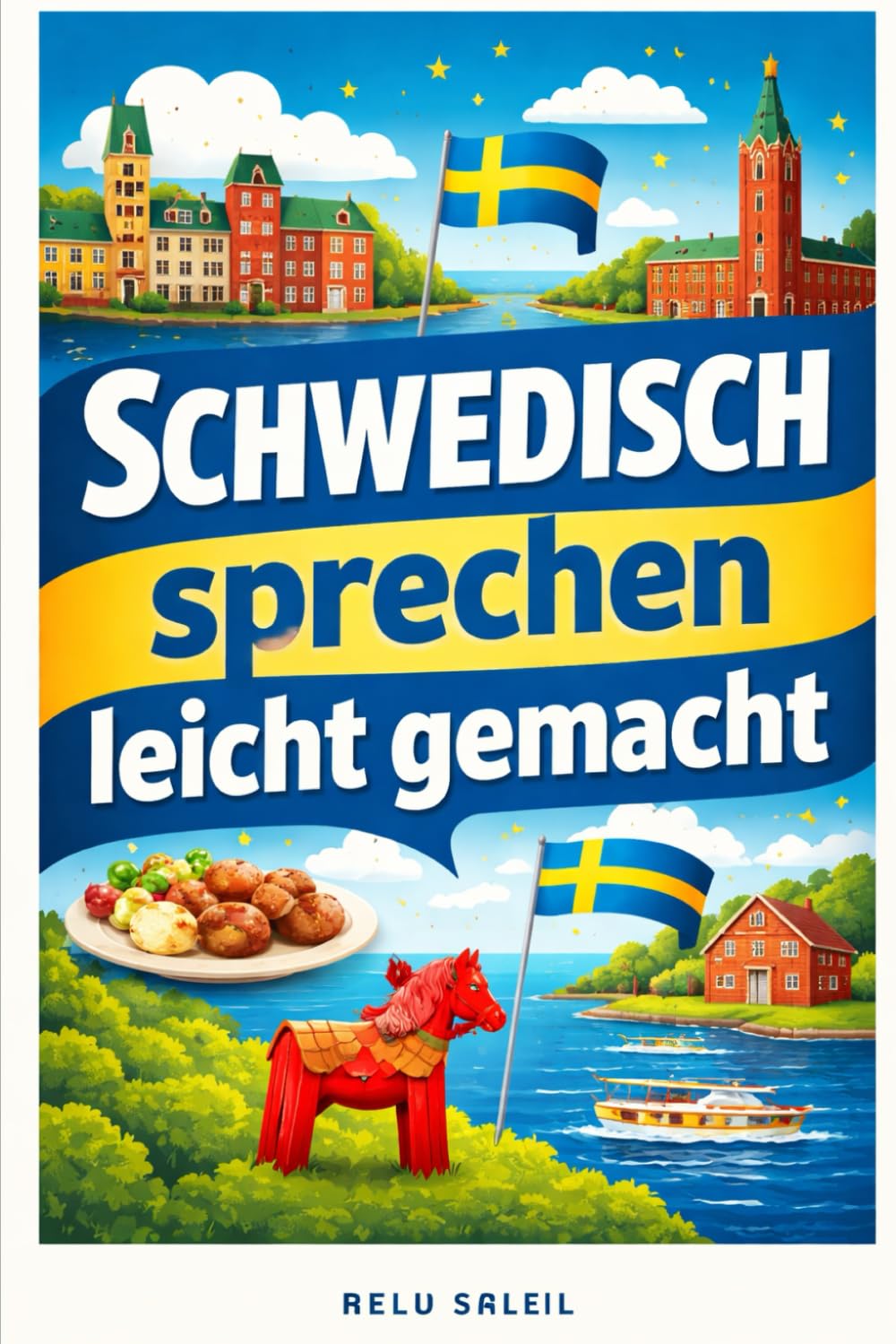 Schwedisch sprechen leicht gemacht: Die 500 häufigsten Ausdrücke - Die wichtigsten Redewendungen für Anfänger - Schnell Schwedisch sprechen lernen