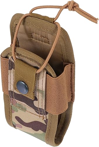 SUPVOX Walkie Talkie Bag Fanny Packs for Women Leather Adjustable Belts for Men Leather Fanny Pack Molle Radio Pouch Radios Holster Radio Pouch Bag