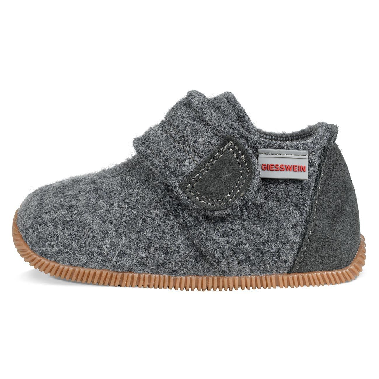 Giesswein Pantofole per bambini - Pantofole morbide in feltro, slim fit