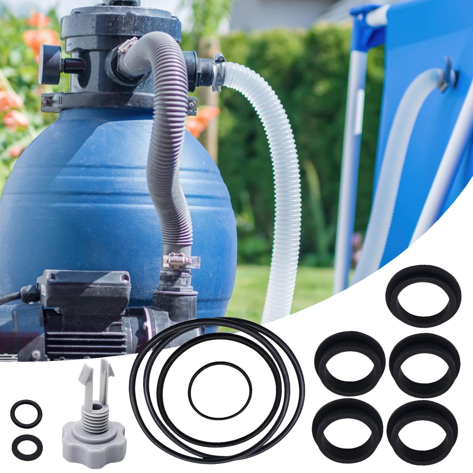 フィルター・ポンプ・ろ材 sakana Amazon | 砂ろ過器交換部品、砂フィルター交換部品, プールフィルター