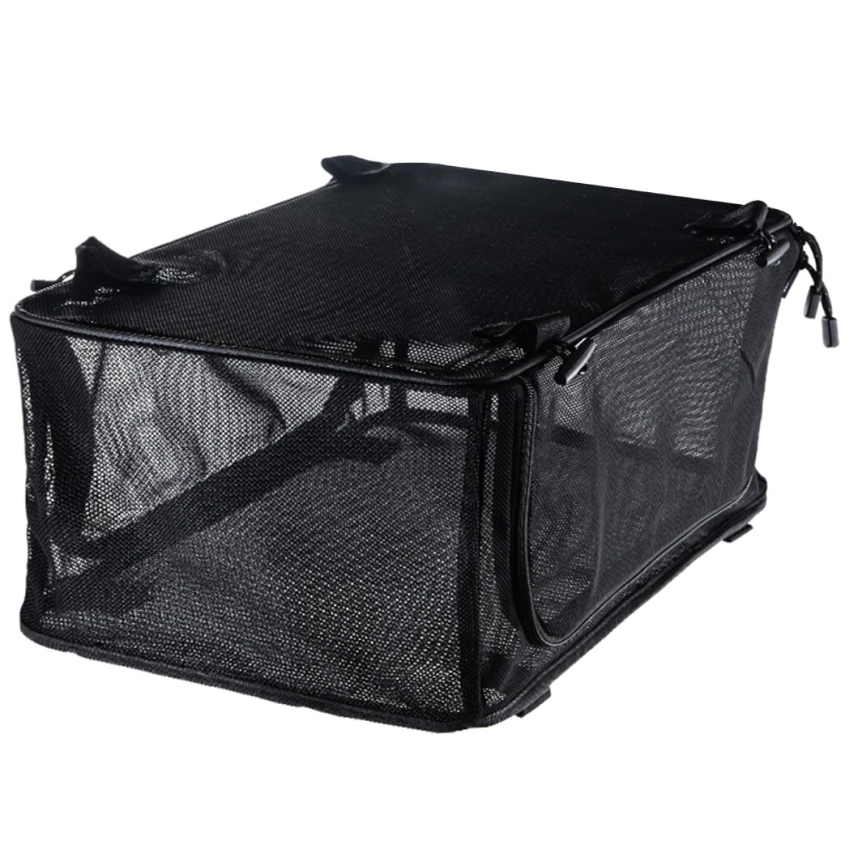 Borsa Organizer per Stoviglie Esterno Cerniera e Maniglia, Borsa Portaposate per Campeggio e Picnic Rete