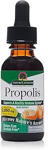 Nature's Answer Propolis Resin 1 oz Extract | Herbal Supplement | All-Natural Immune Support | Alcohol &amp; Gluten-Free | Single Count