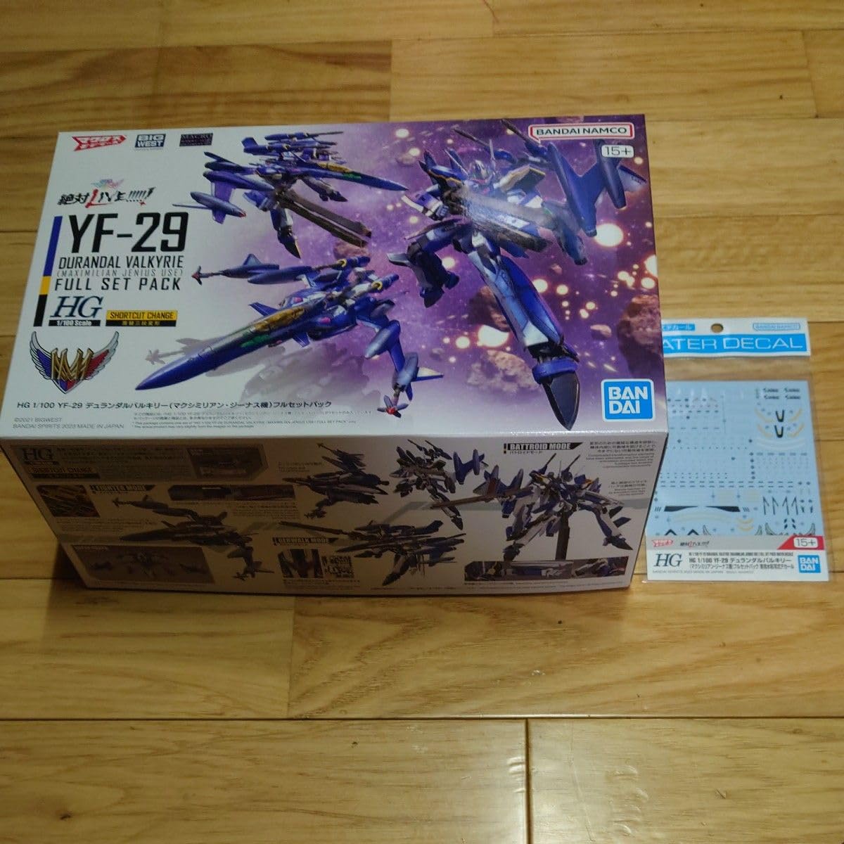 Amazon.co.jp: HG 劇場版マクロスΔ 03 1100 YF29 デュランダル