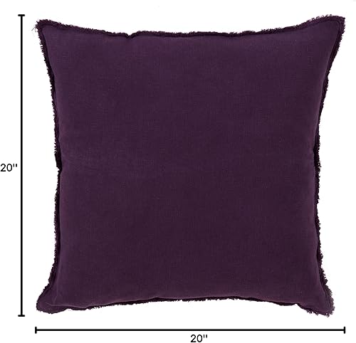 Vista 31 de SARO LIFESTYLE 13049 Pillow, 20", Natural