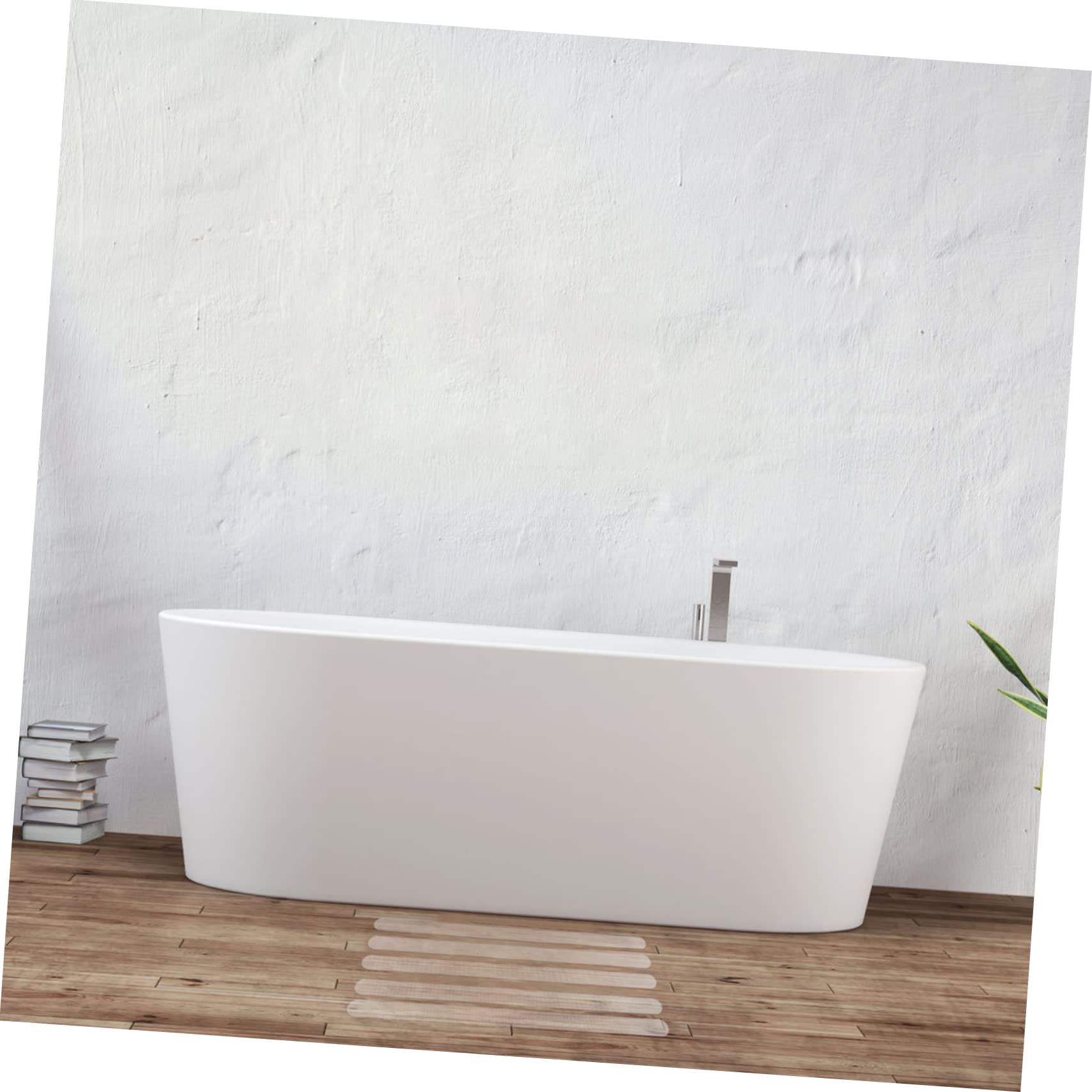 12 Piezas Pegatinas Antideslizantes para Bañera Calcomanías para Piso de Baño Material Peva Color Transparente Calcomanías Antideslizantes para Suelo de Baño Uso Ducha