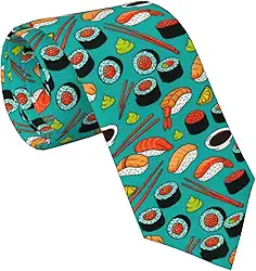 Gravata xadrez com peças de xadrez divertidas para homens