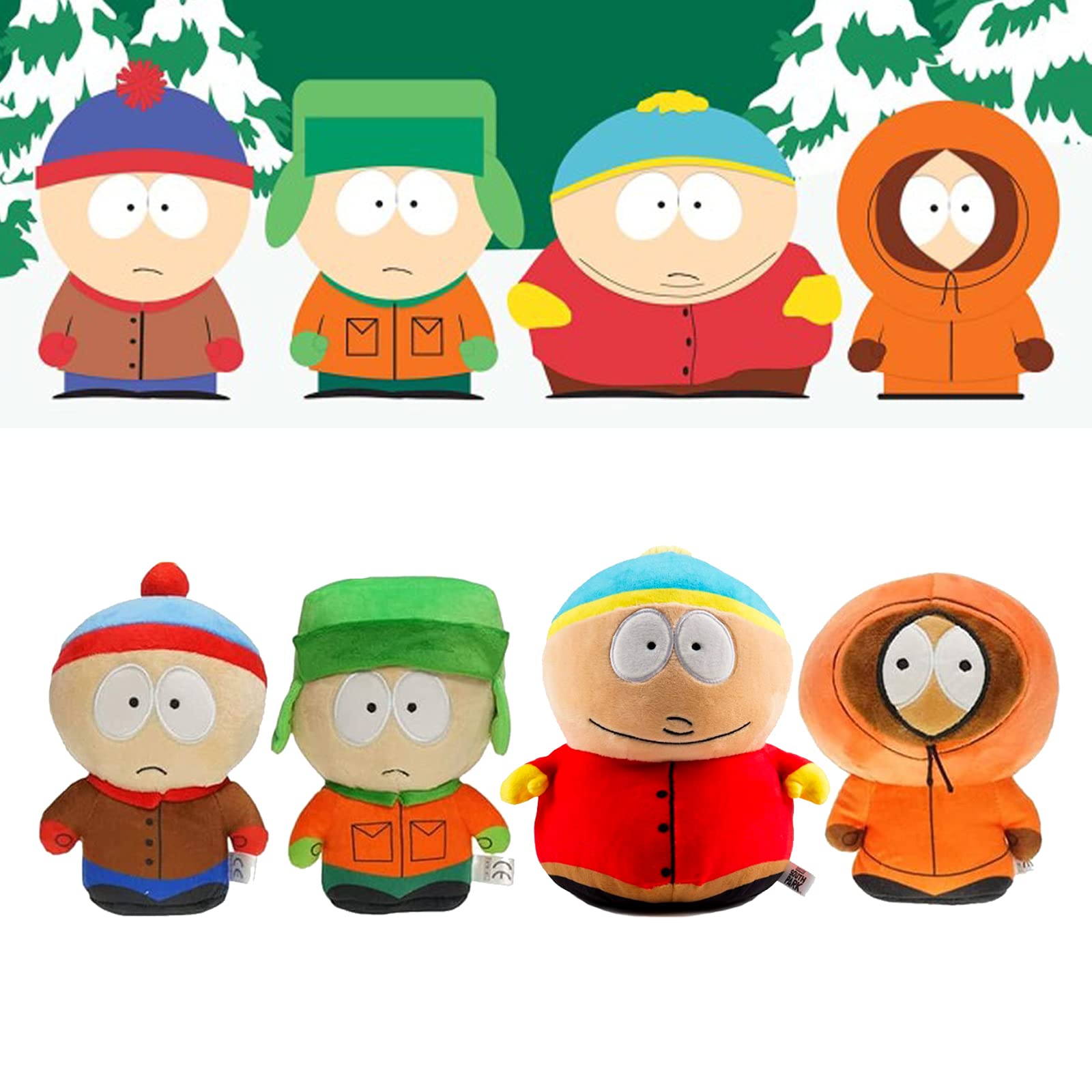 Buy South Park Plush Toys, 7" South Park Plushies Kyle/Stan/Cartman