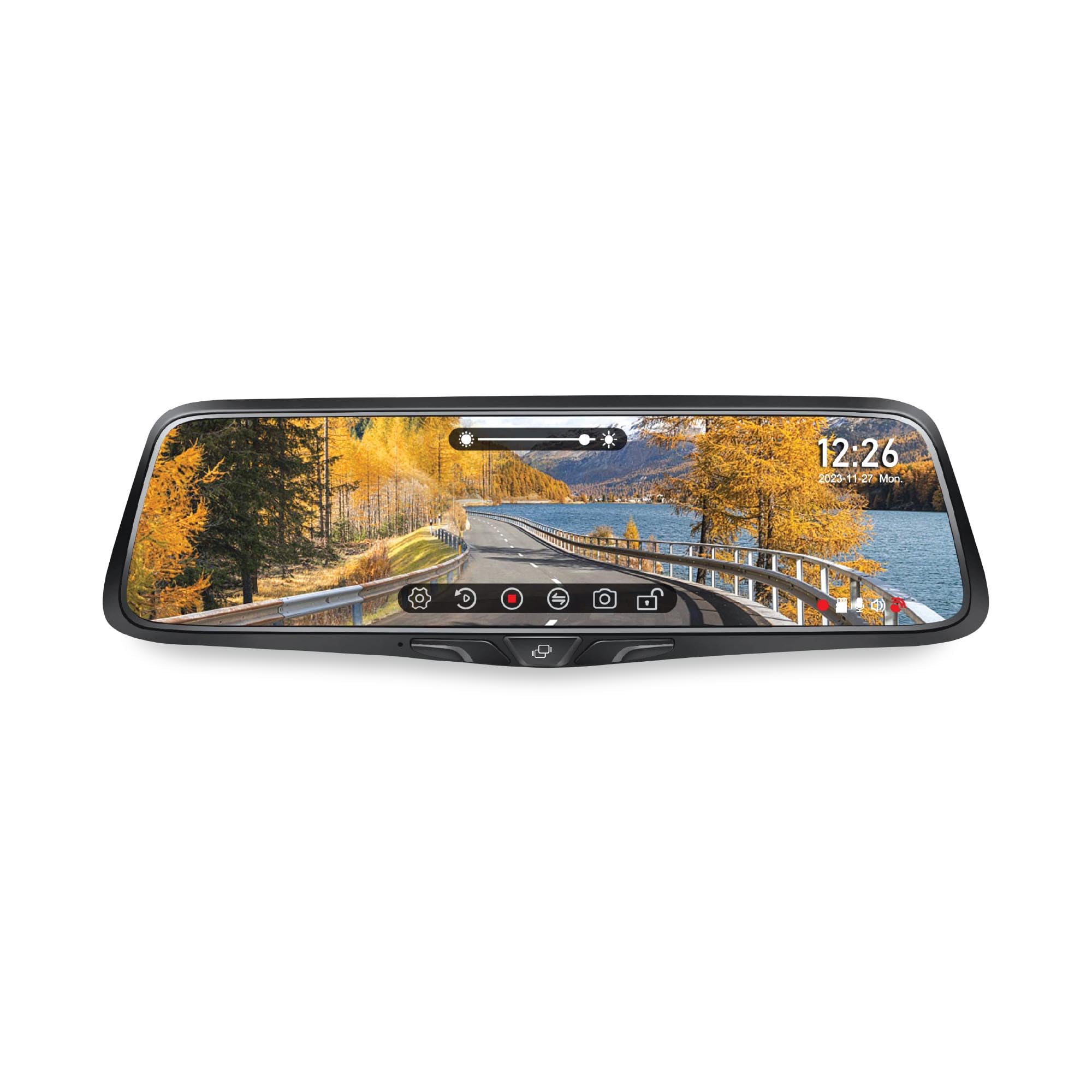 Amazon.com: Voxx RVMDVR Rearview Mirror with a 2K DVR Front Camera