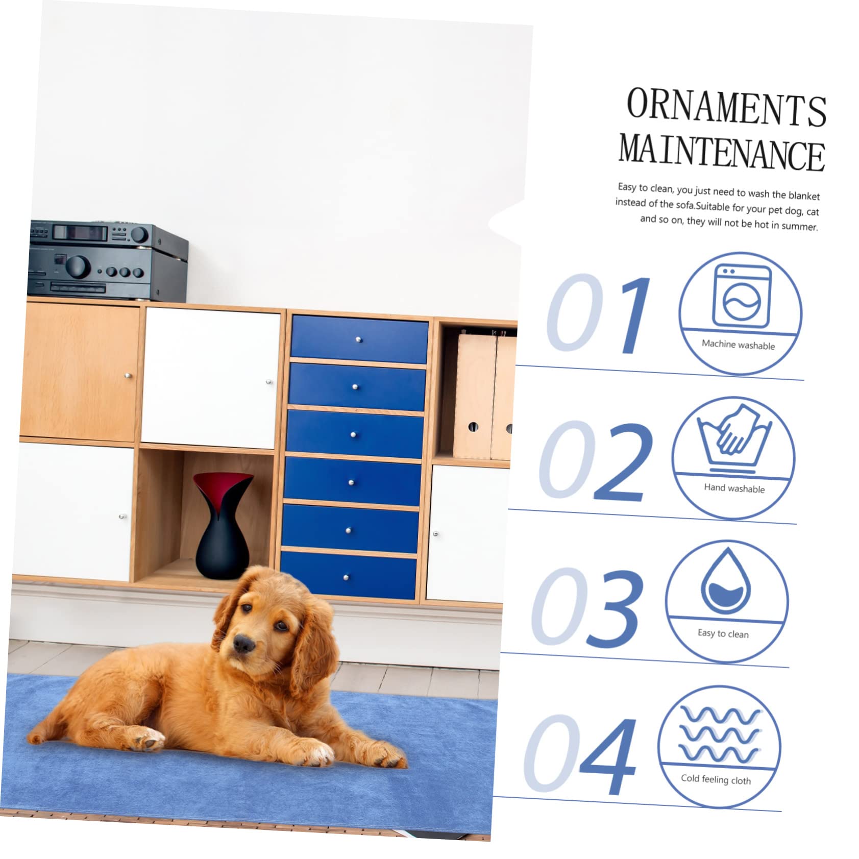 Abaodam Couverture De Imperméable Couverture De Légère pour Chien Décoratif pour Animal