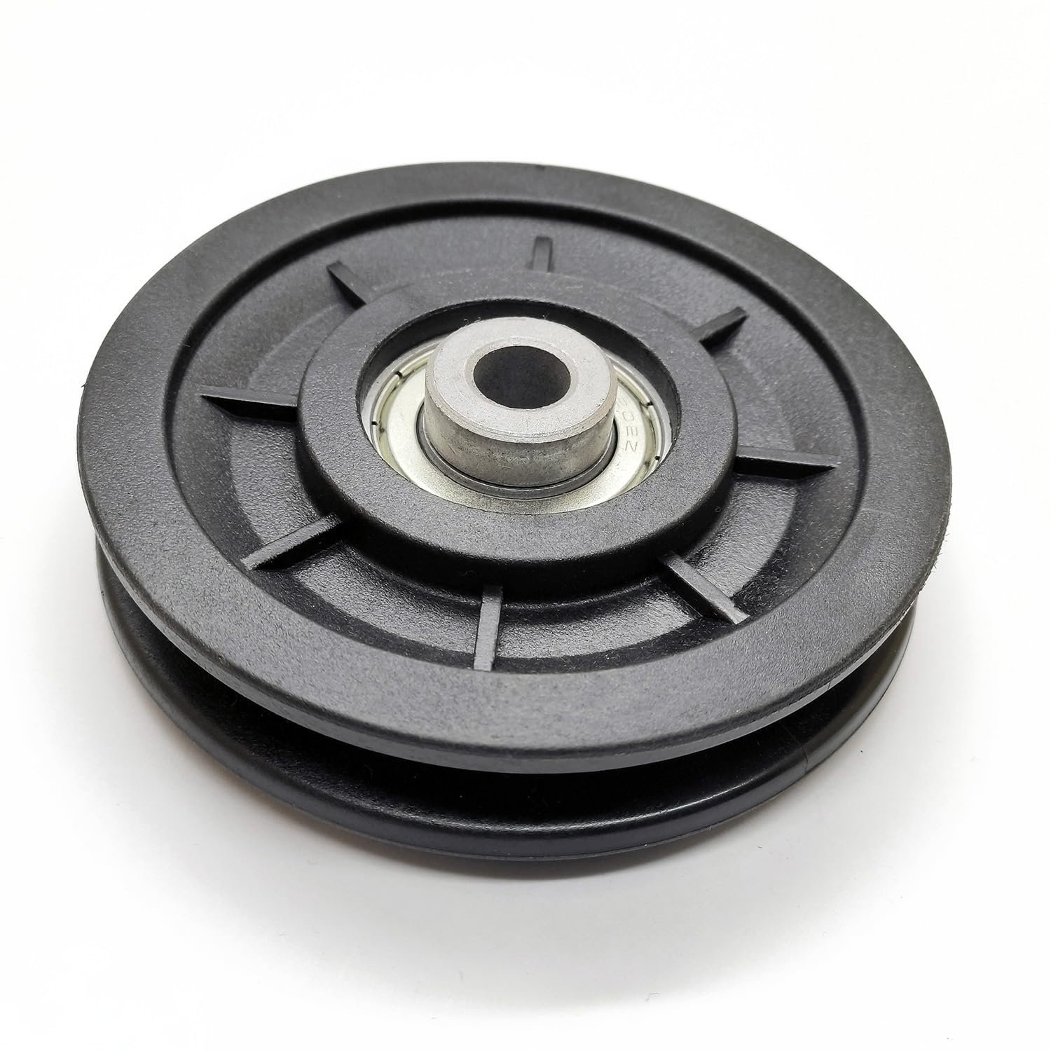 Ruota della puleggia della macchina della palestra 90mm Nucleo di Ferro Cuscinetto in Nylon antiusura per la sostituzione della macchina del cavo di ricambio Home Gym Smith Attacco macchina