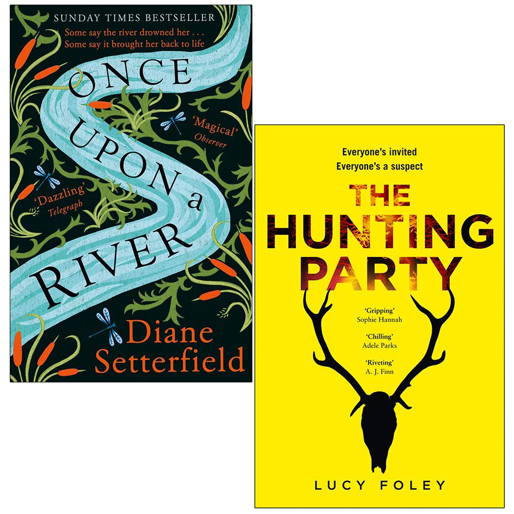 Once Upon a River By Diane Setterfield & The Hunting Party By Lucy Foley 2 Books Collection Set Paperback – 1 Jan. 2020