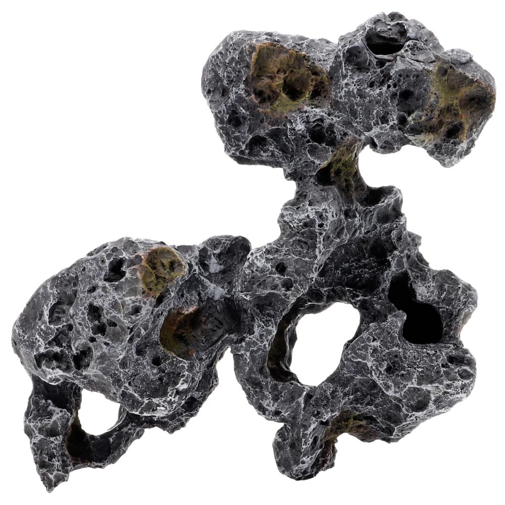 Hobby Cavity Stone Dark 5, 33 x 16 x 33 cm, Dekoration für Aquarien