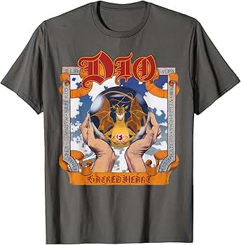 Amazon.com: Dio – Sacred Heart Grey T-Shirt : Clothing