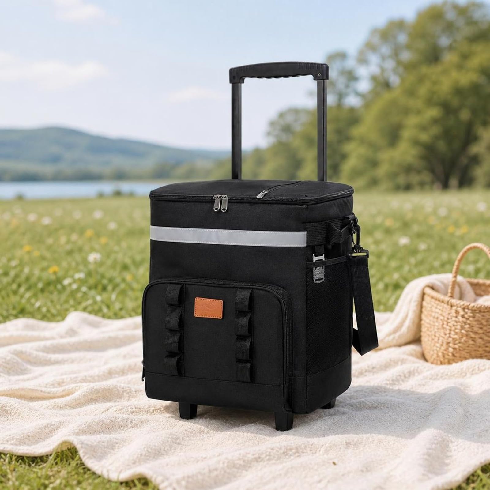 Borsa Frigo con Manico, Nero