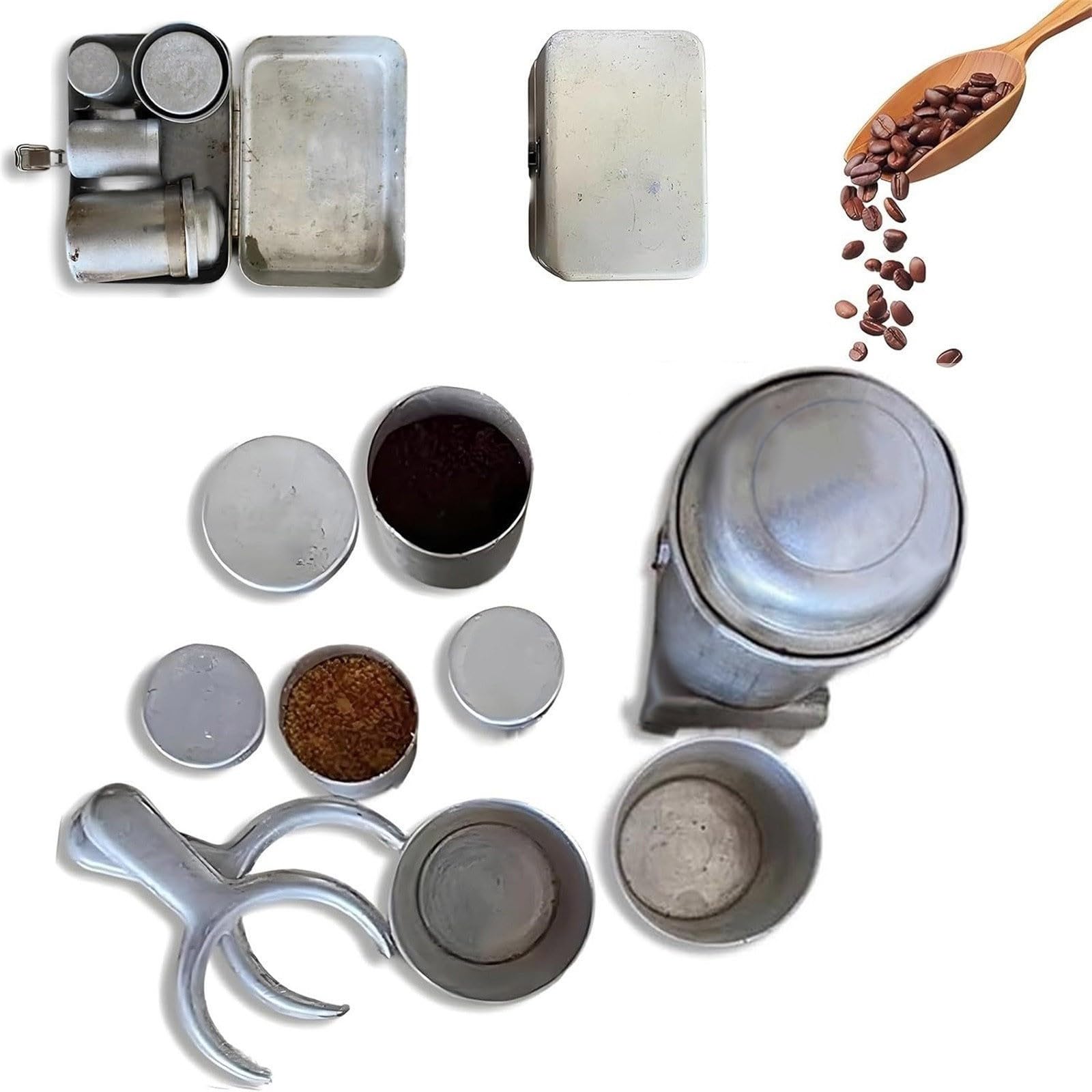 Kit de café de camping et mini machine voyage portable pour randonnée