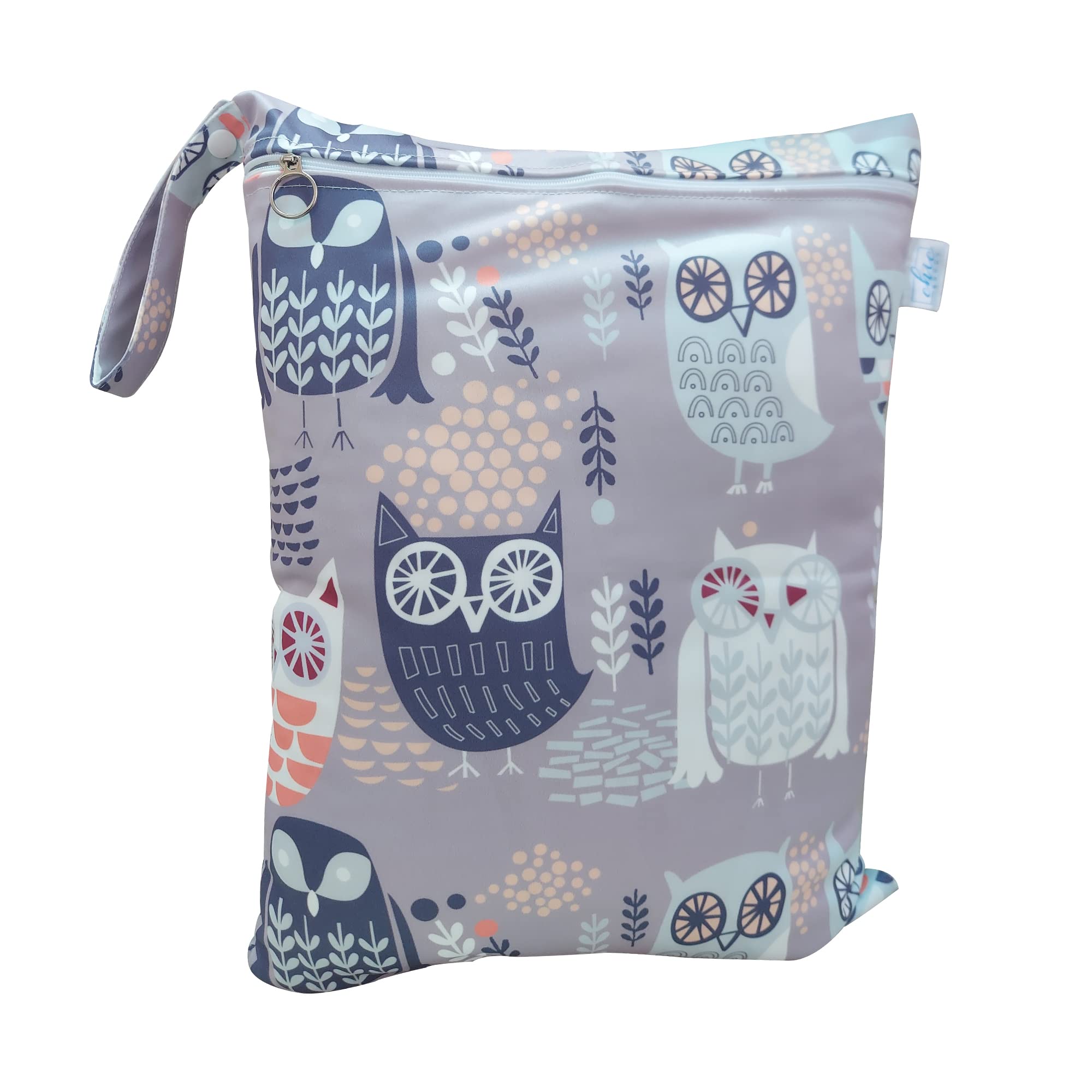 Chic BuddyWaterproof Wet Bag, Washable, Reusable for Travel, Beach, Pool, Stroller, Diapers, Dirty Gym Clothes, Wet Swimsuits, Toiletries