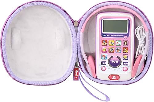 Miniatura 1 de Mchoi Estuche rígido de almacenamiento de viaje para reproductor de música VTech Rock y Bop, solo funda