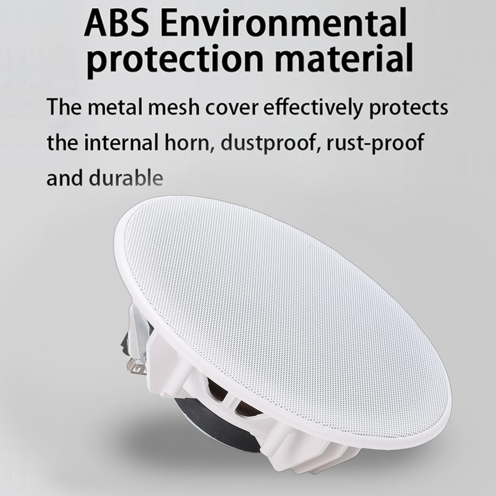 Altoparlante Bluetooth da Soffitto 60W con Amplificatore Classe D Integrato (white)