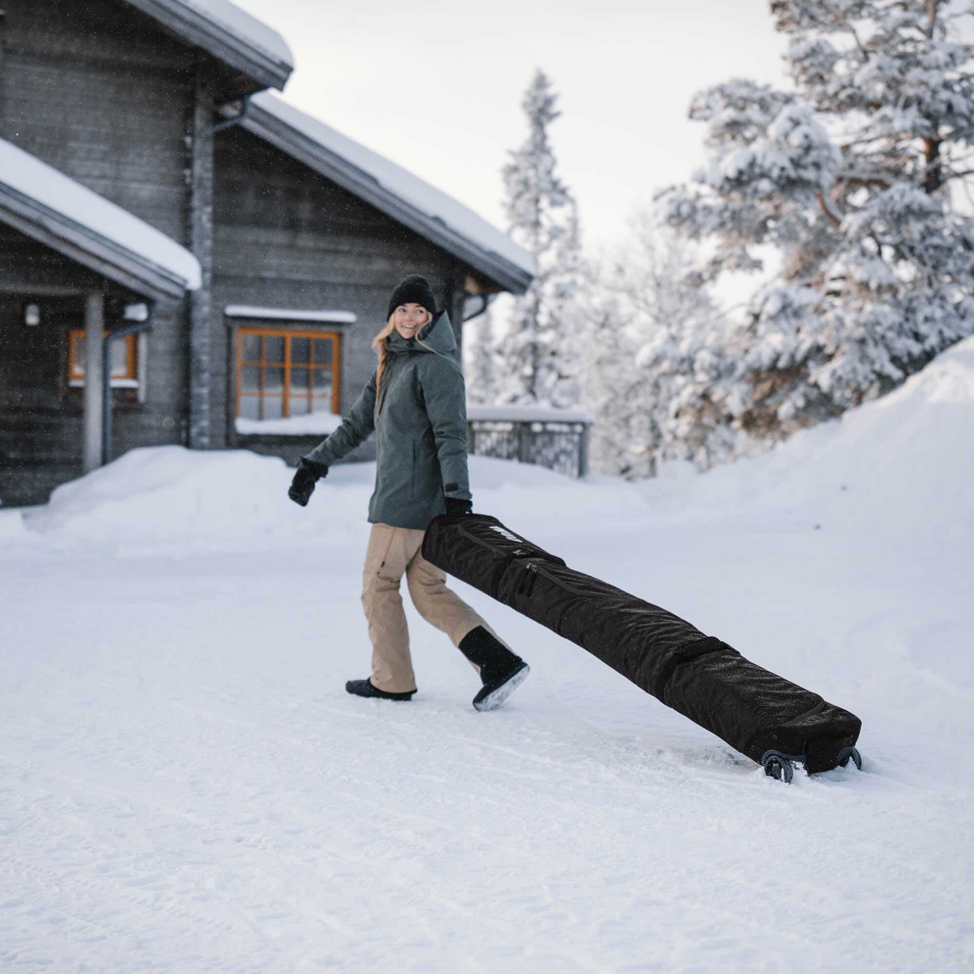 Thule RoundTrip - Bolsa de snowboard (165 cm)