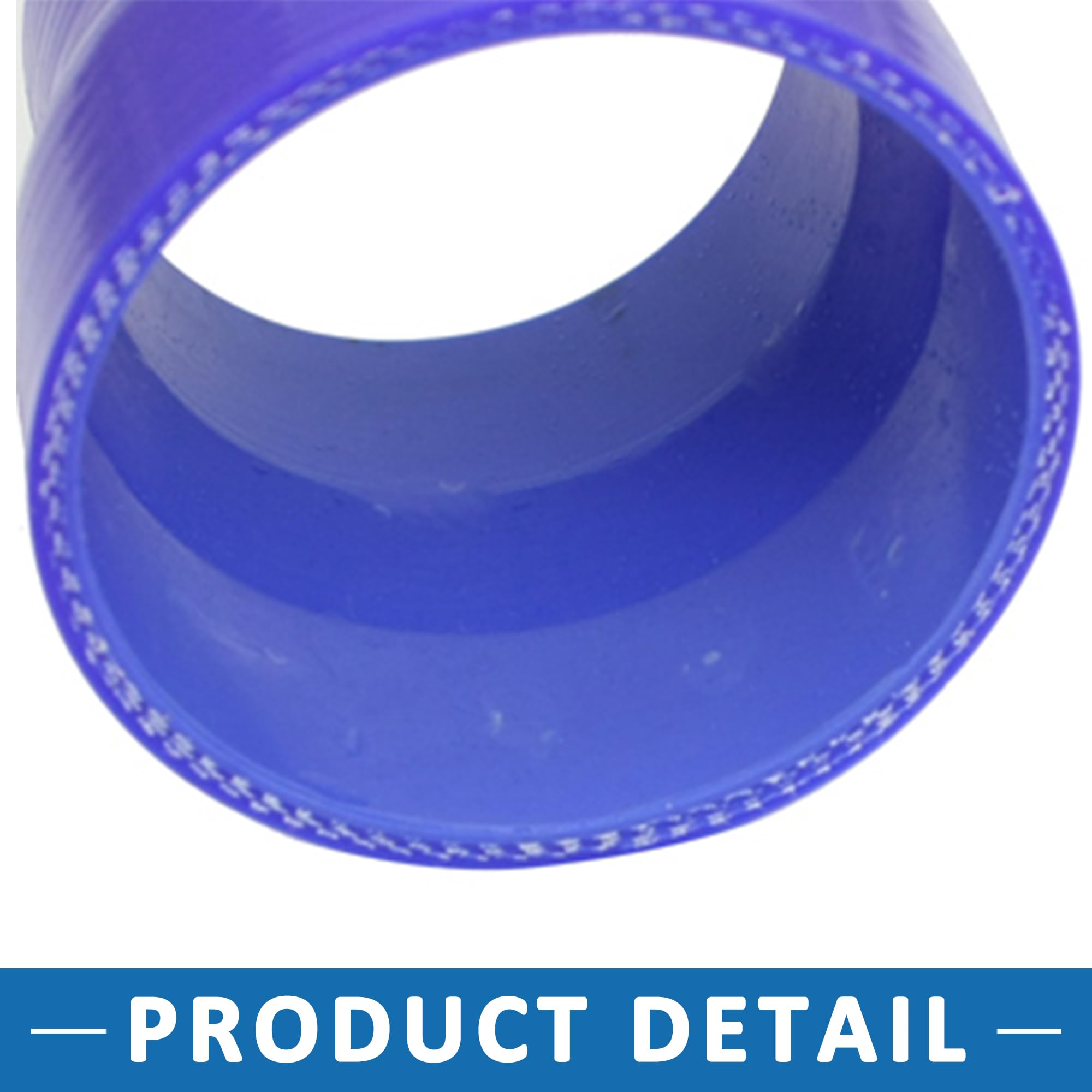 A ABSOPRO Auto Raffreddamento Flessibile Riduttore Dritto 70mm To 80mm Silicone Blu