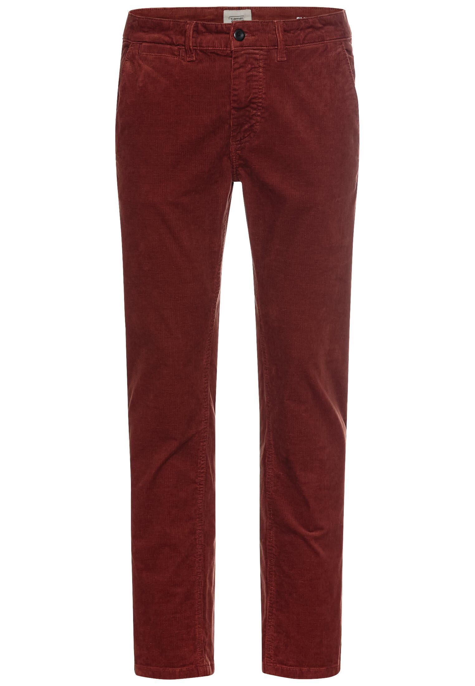 camel active Men's Slim Fit Cord Chino