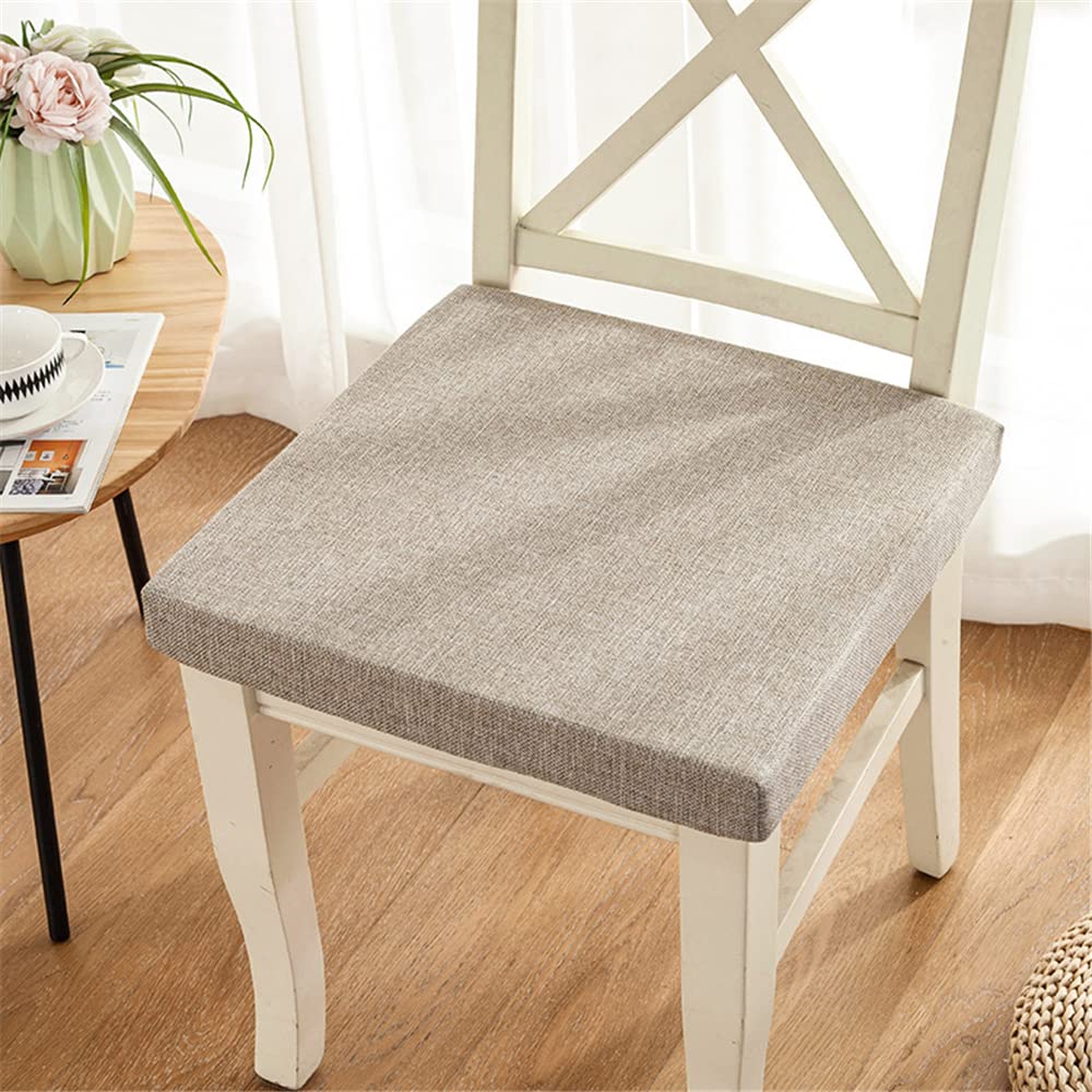 SVFOEBJM Memory Foam Seat Cushion for Office Chair NonSlip Booster Pillow Comfortable Indoor & Outdoor Cushion for Car Sofa and Desk (45 x 45 x 10 cm)