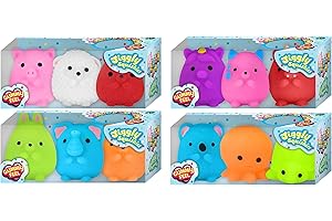JA-RU Squeesh Yum Jiggly Animal Squishies