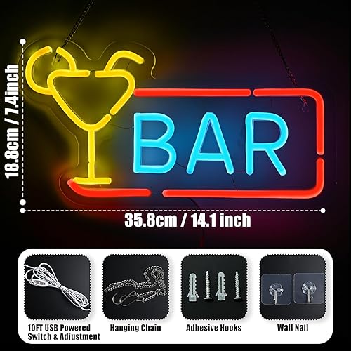 Miniatura 9 de Letreros de neón con música en vivo, hechos a mano, con música en vivo, para decoración de pared, luz LED en vivo para discoteca, bar, club,