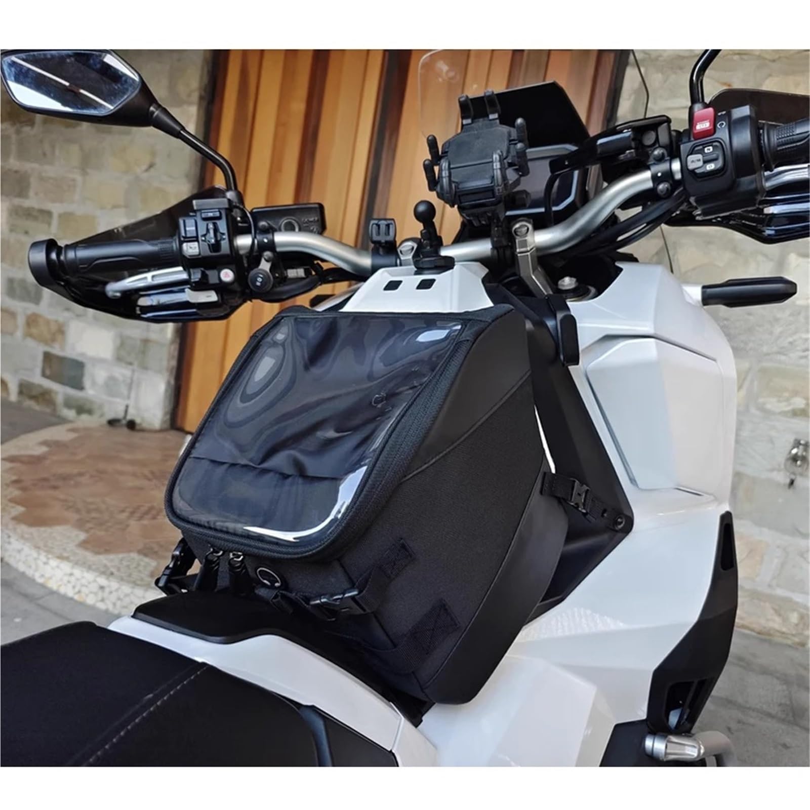 Motorradtasche Für Xadv 750 X Für ADV 750 Für NSS Für Forza 750 Für FORZA750 Für NSS750 Roller Tank Tasche Lagerung Pouch Tunnel Tasche Motorrad Gepäckträgertaschen