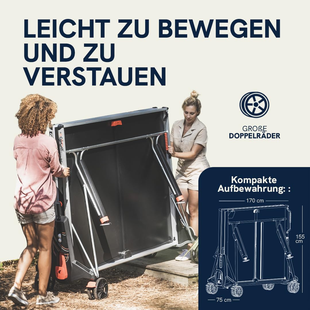 Cornilleau 500X Outdoor-Tischtennisplatte für den Außenbereich