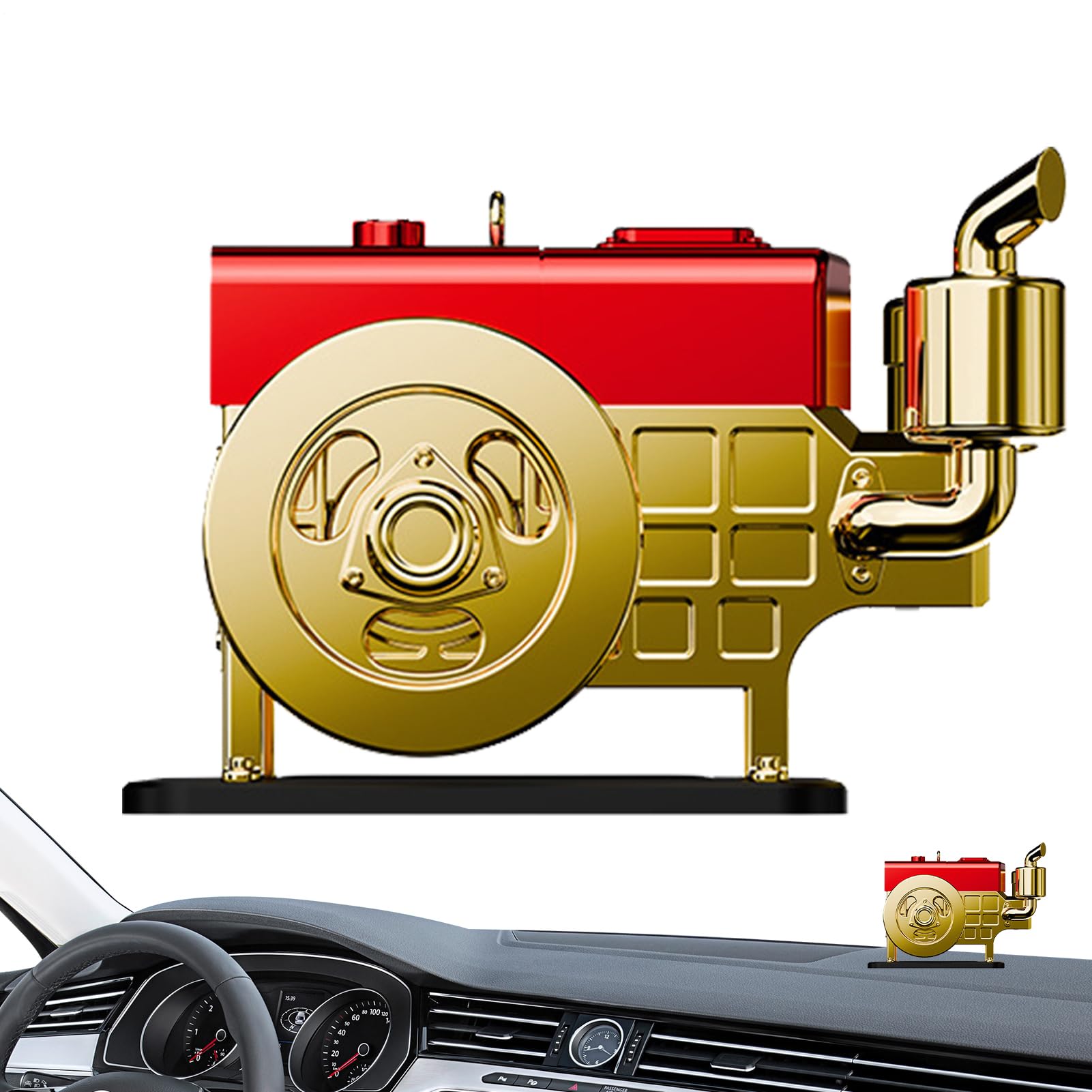 Deodorante per auto ad energia solare, deodorante creativo per auto