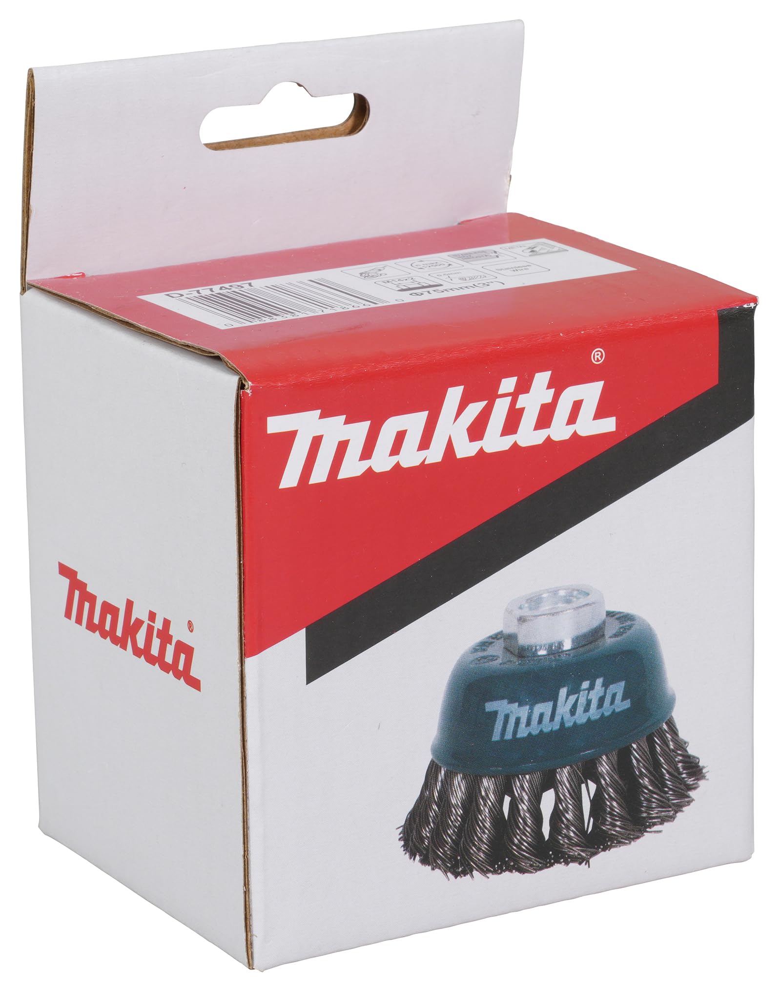 Makita D-77497 szczotka druciana garnkowa, węzła, 75 x M14