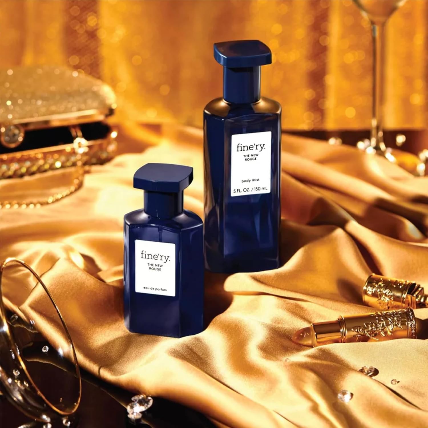 Fine'ry Amber Saffron Eau de Parfum - The New Rouge, Long-Lasting Perfume for Women & Men, Unisex Cologne - Golden Saffron, Amber & Sandalwood - Warm, Luxurious, Full Size Hair & Body Fragrance (60mL) - Image 2