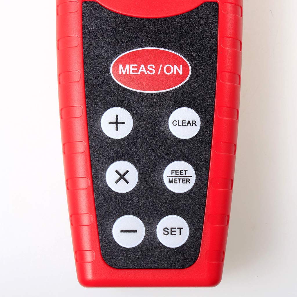 CP3000 Télémètre à ultrasons 18 m avec écran LCD sans fil et infrarouge Rouge 18 m
