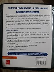Buy Computer Fundamentals and C Programming Book Online at Low Prices ...