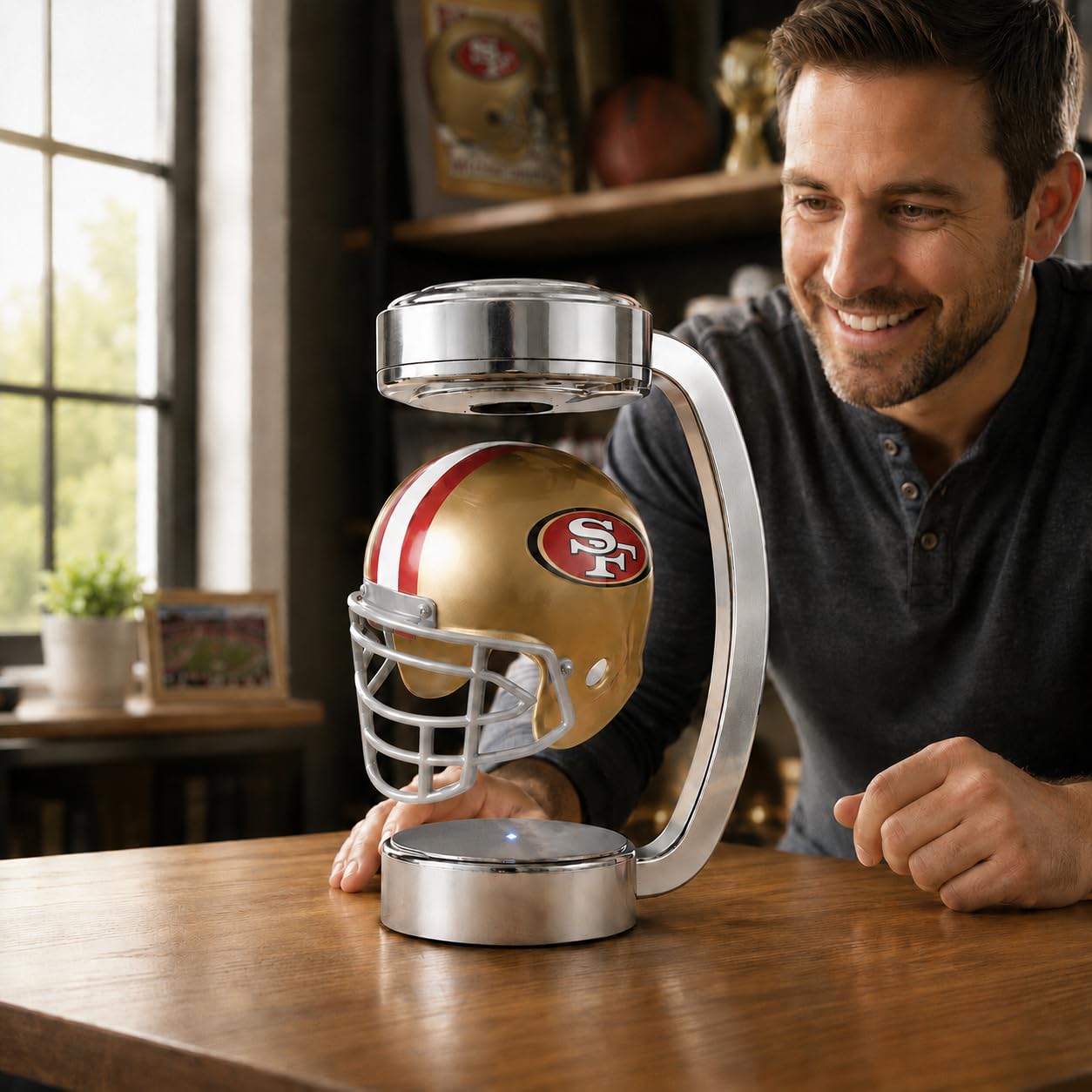 Amazon.com : Pegasus Sports NFL San Francisco 49ers Mini Hover Helmet : Sports & Outdoors Amazon.com : Pegasus Sports NFL San Francisco 49ers Mini Hover Helmet : Sports & Outdoors