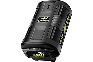 6Ah Ryobi Lithium 40V Battery: Premium Replacement for Ryobi 40 Volt Lithium Battery