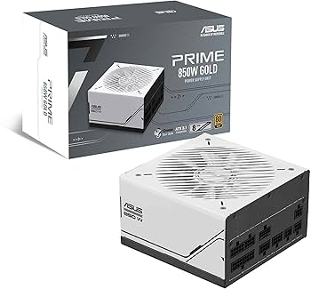 ASUS PRIME AP-850G 80+ GOLD 850W PCIe 5.1 ve ATX 3.1 UYUMLU 8 YIL