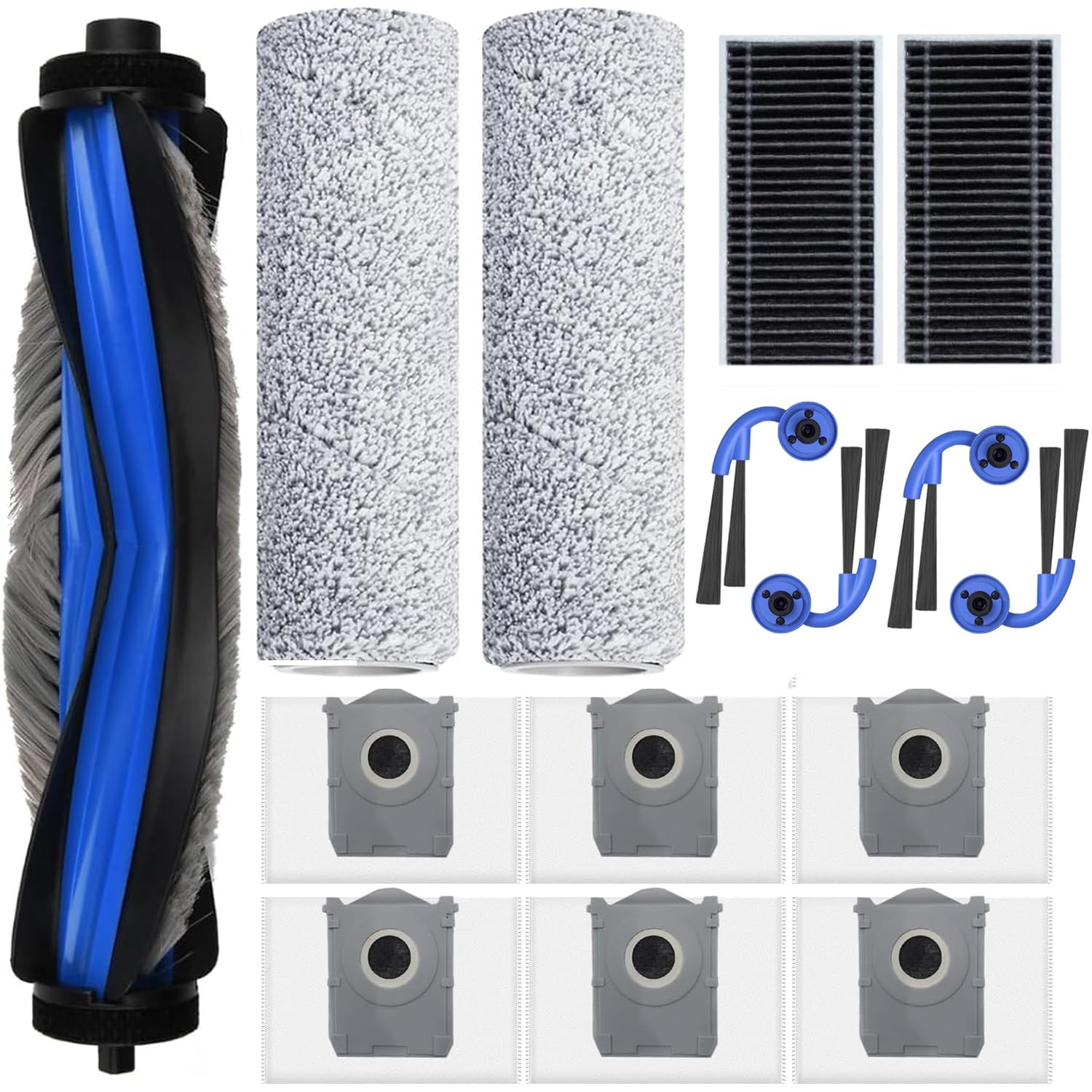 Zubehörset für ECOVACS DEEBOT T30 Omni / T30 Pro Omni, Saprdii 6 Antibakterielle