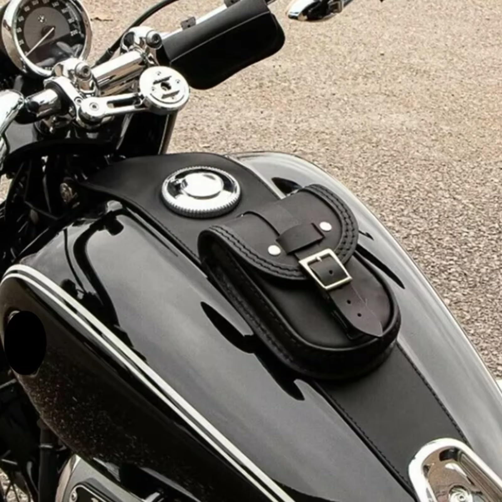 Compatibile Con Per R18 Borsa Serbatoio Moto Borse Deposito Bagagli Accessori Parti Di Utensili Motociclette Nere Sacche Moto