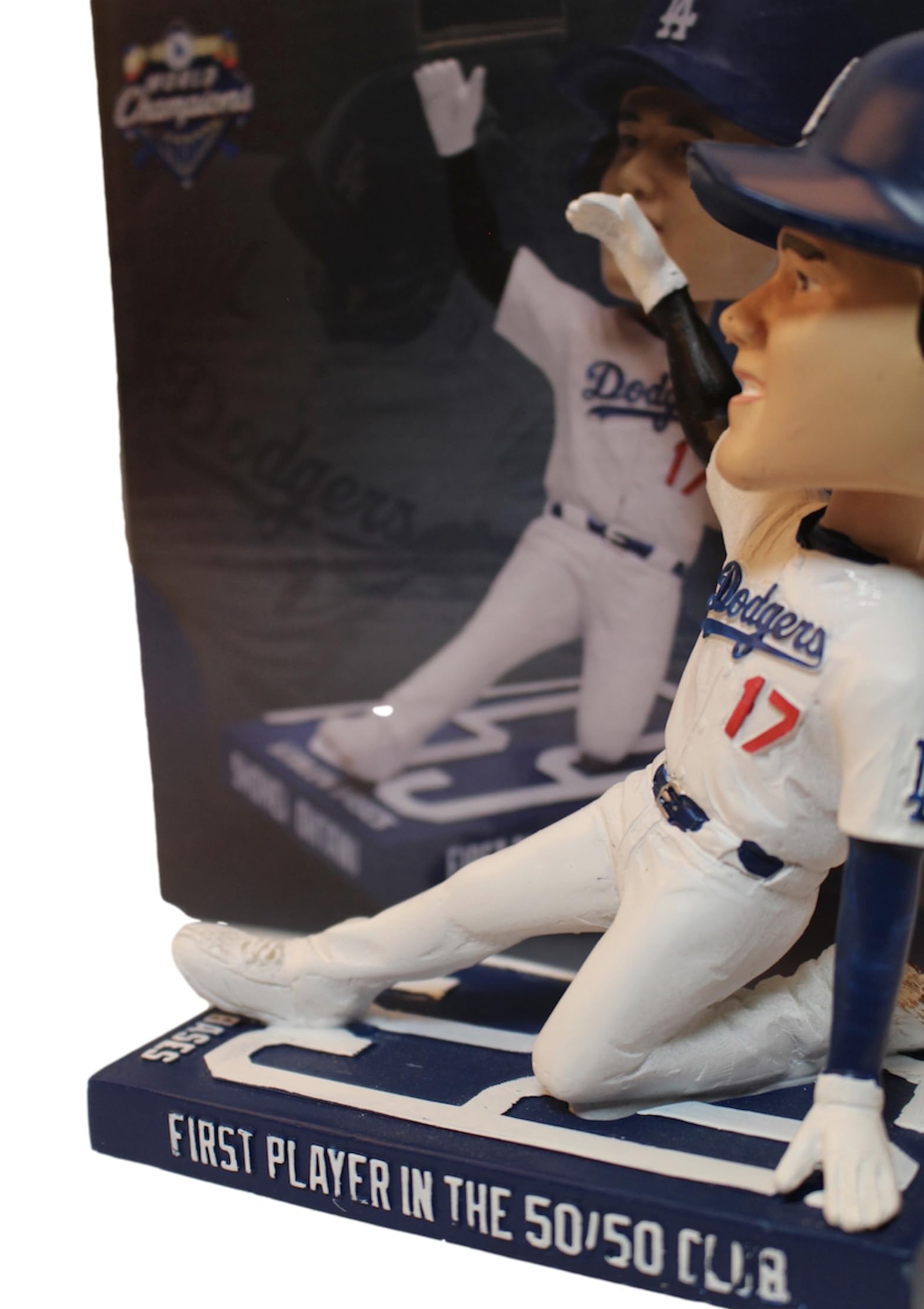 Amazon.co.jp: 大谷翔平 選手50/50 ボブルヘッド フィギュア 盗塁 人形