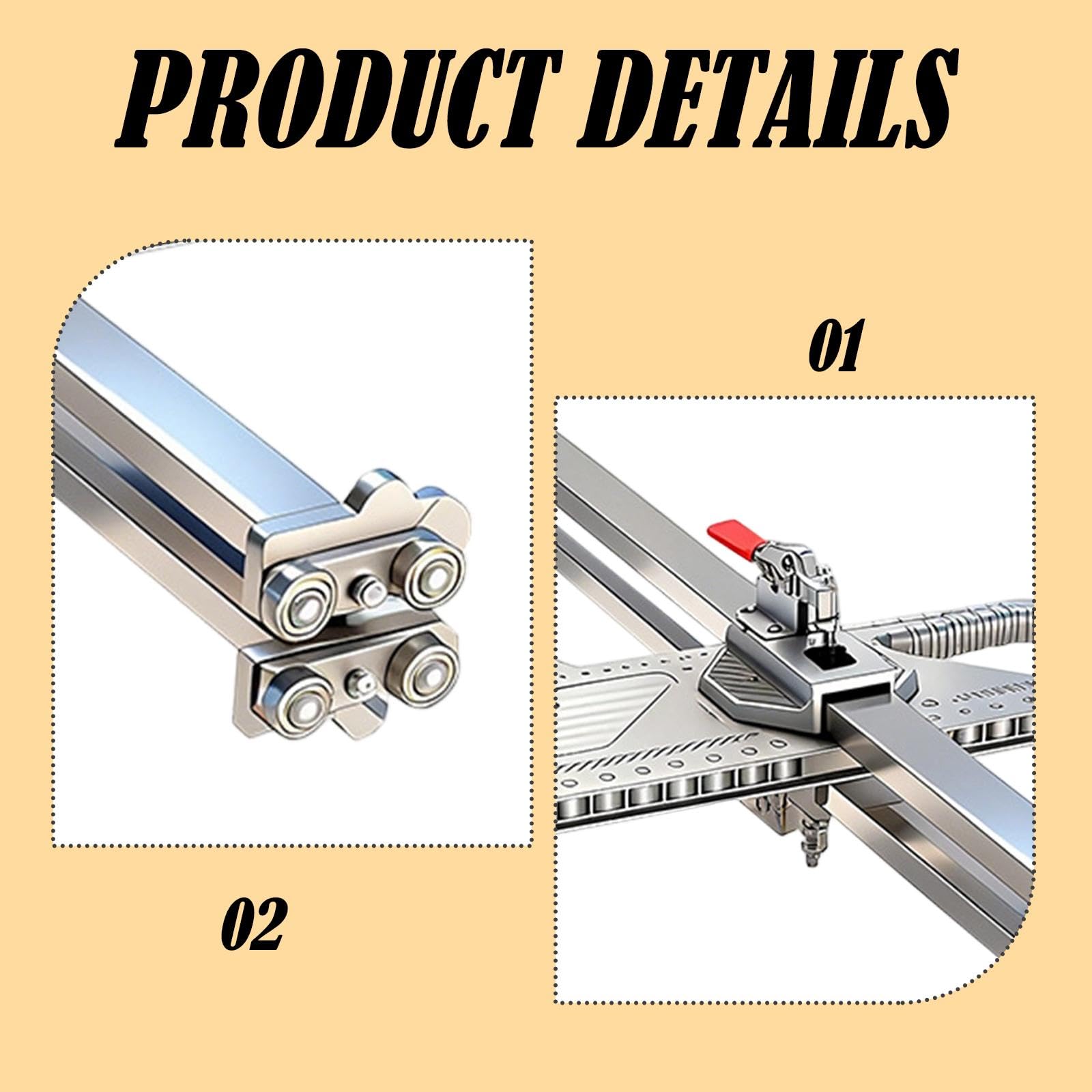 Herramienta Portátil Y Ajustable de Alta Precisión para Cortar Placas de Yeso Laminado, Ideal para Aficionados Al Bricolaje, Estilo E