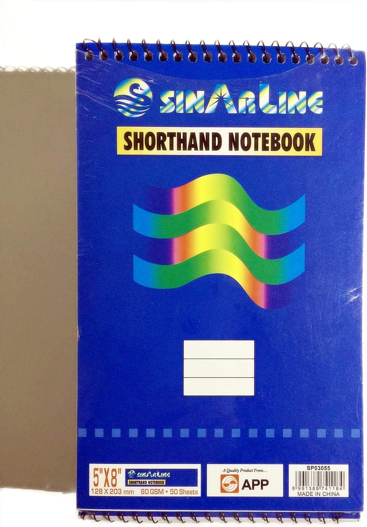 Spiral Bundle Shorthand Notebook (5 x 8in, 12 Pieces)