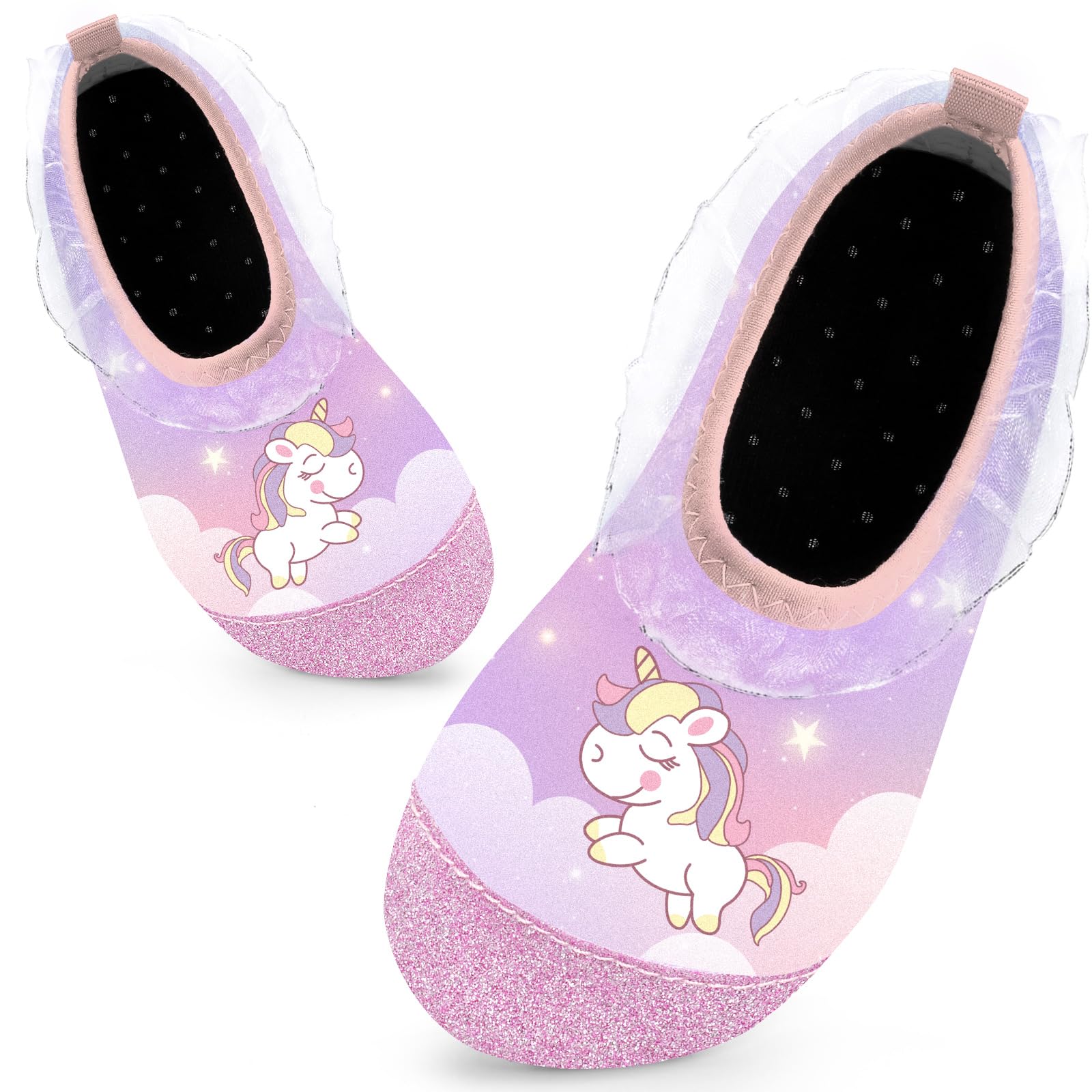 Kids Swim Water Shoes for Boys Girls Toddlers Baby Aqua Socks for Kids Quick Dry Pool Beach Barefoot Children — view 12